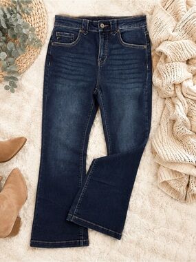 Kancan Women’s Dark Wash Bootcut Jeans Size 27